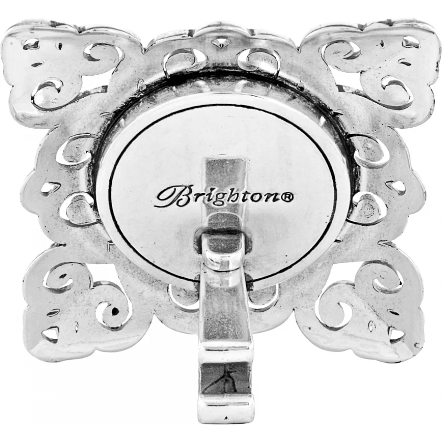 Brighton Geneva Silver Desk Clock (SLV) - Image 3