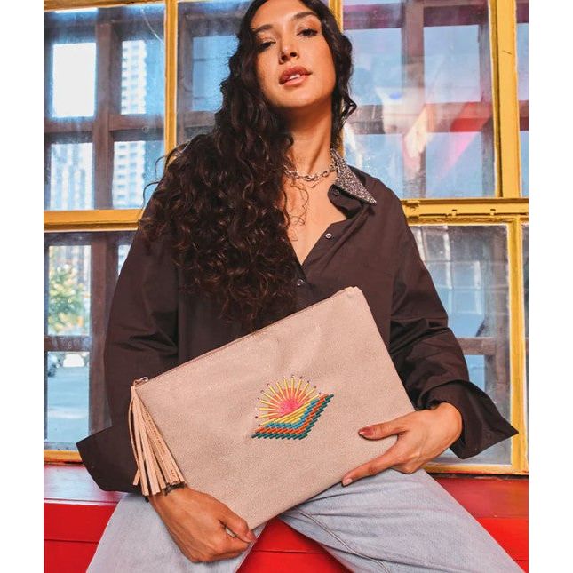 Consuela Fuzzy Take Me Out Clutch - Image 4