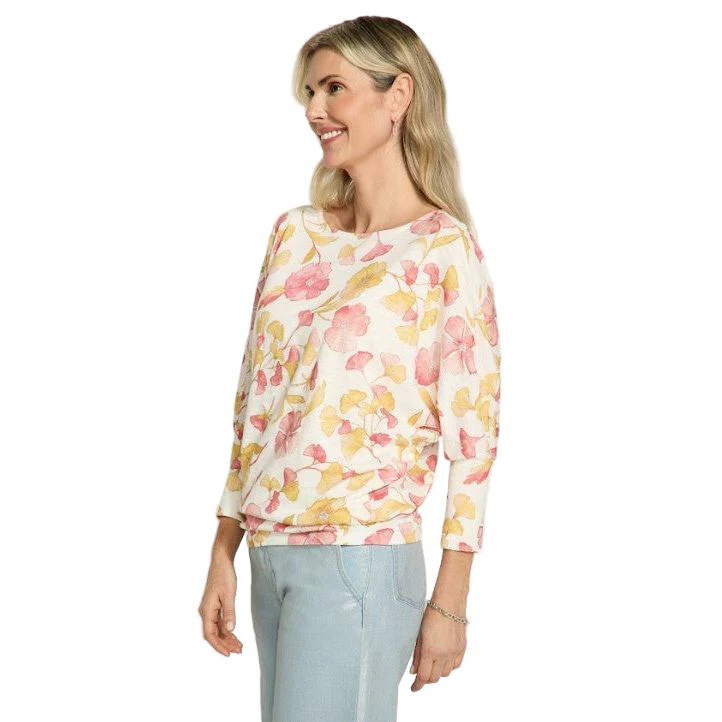 FDJ French Dressing Canopy Print Batwing Top - Image 3