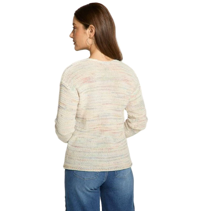 FDJ French Dressing Confetti V-Neck Sweater - Image 3