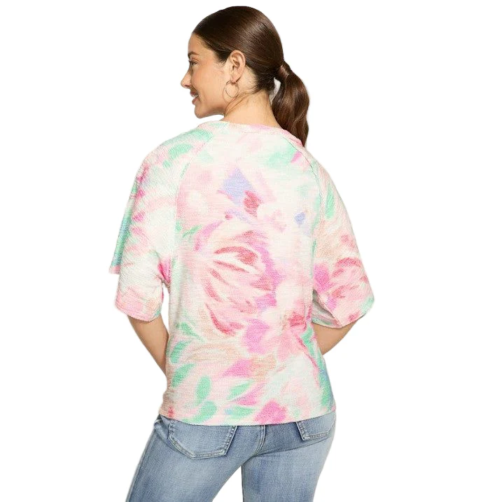 FDJ French Dressing Patrizia Print Top (PNK) - Image 3