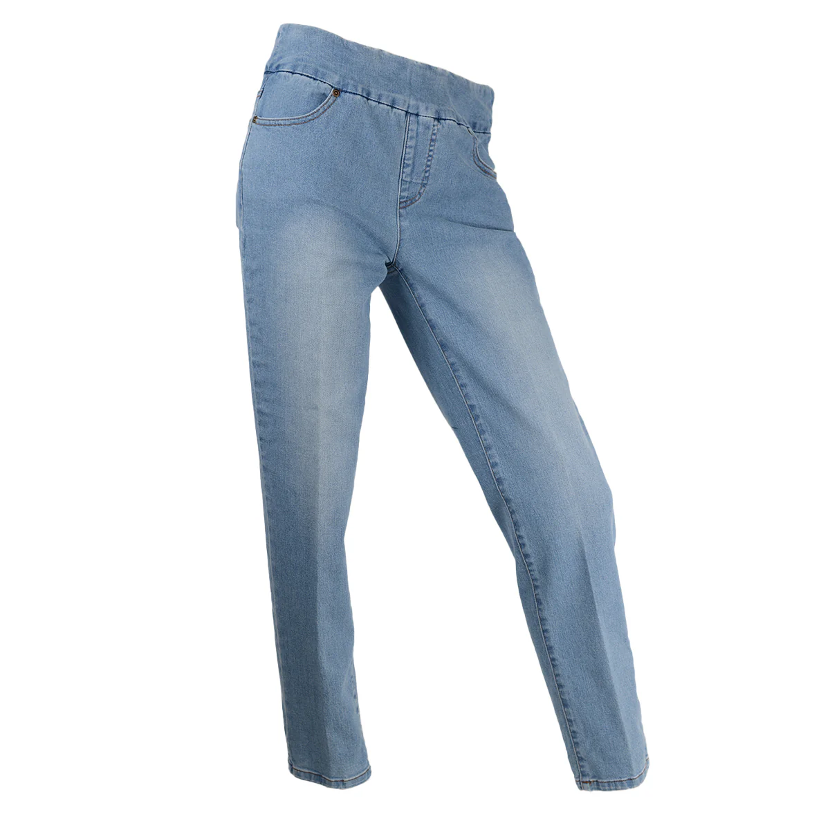 Multiples Pull-On Real Pocket Ankle Jeans (5 Colors) (M13714PM) - Image 6