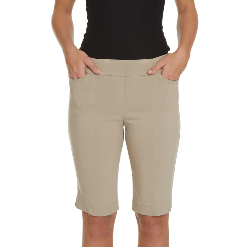 Slimsation Pull On Bermuda Shorts (5 Colors) (M2632W) - Image 3
