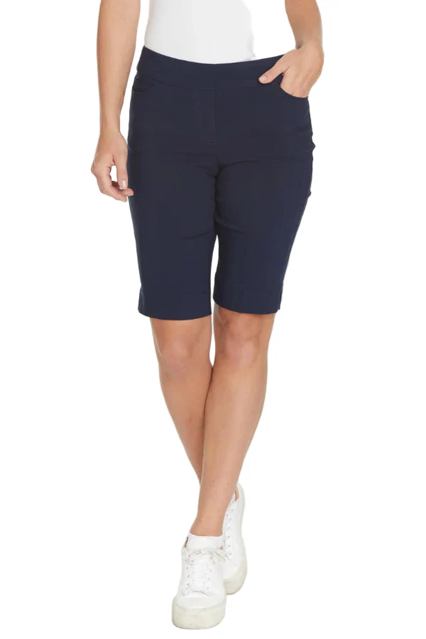 Slimsation Pull On Bermuda Shorts (5 Colors) (M2632W) - Image 5