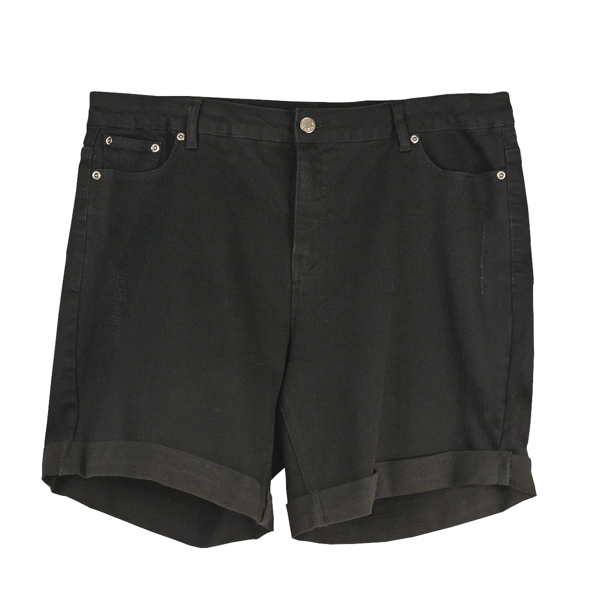 Slimsation Boyfriend 5 Pocket Roll Cuff Shorts (3 Colors) (M22702WM) - Image 4