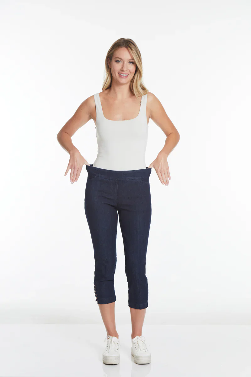 Slimsation Hem Vents Crop Pant (3 Colors) (M9038P) - Image 8